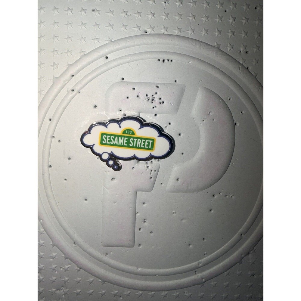 Sesame Street Pin SeaWorld Busch Garden Bubble Word
